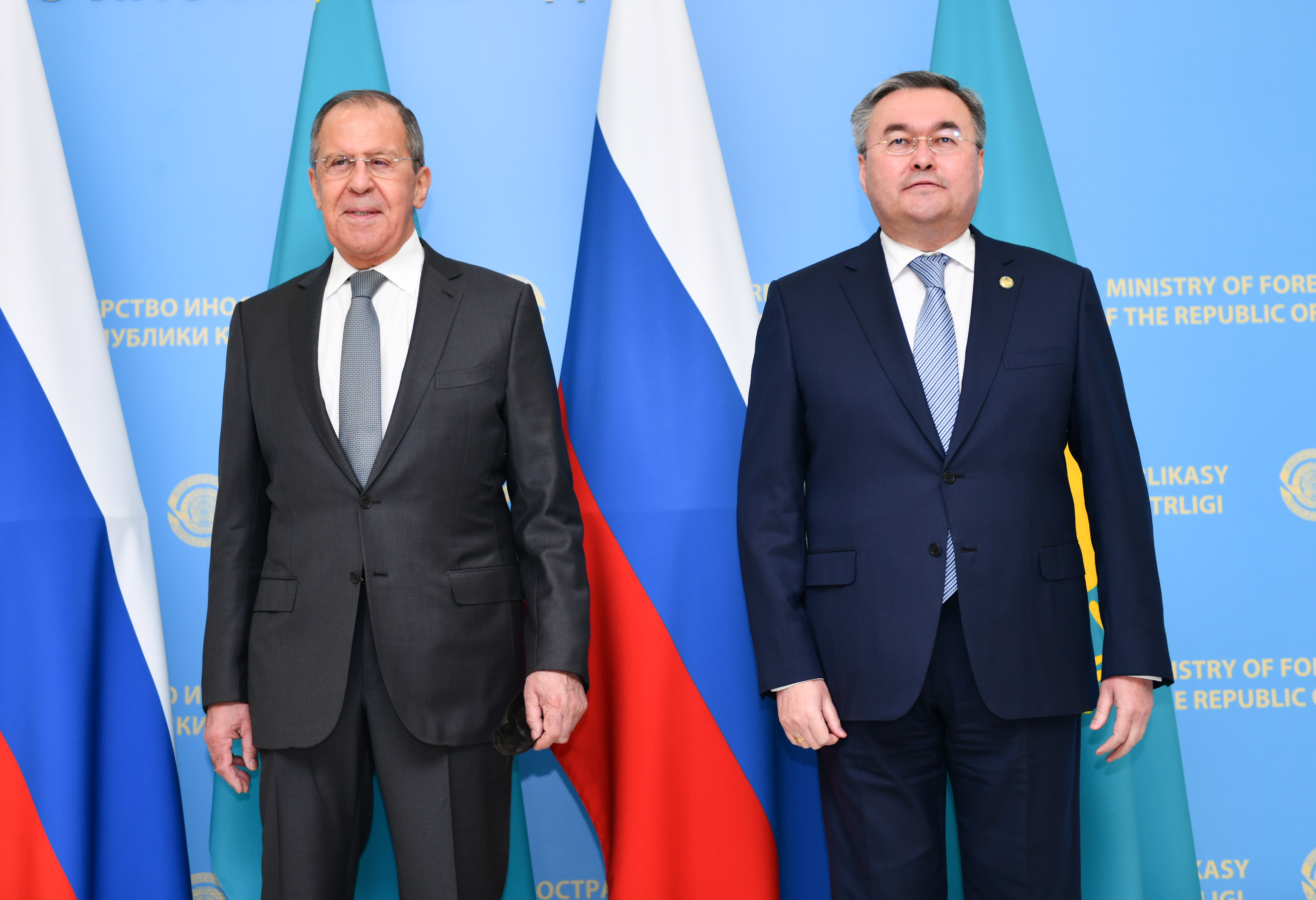 Состоялись переговоры глав МИД Казахстана и России
