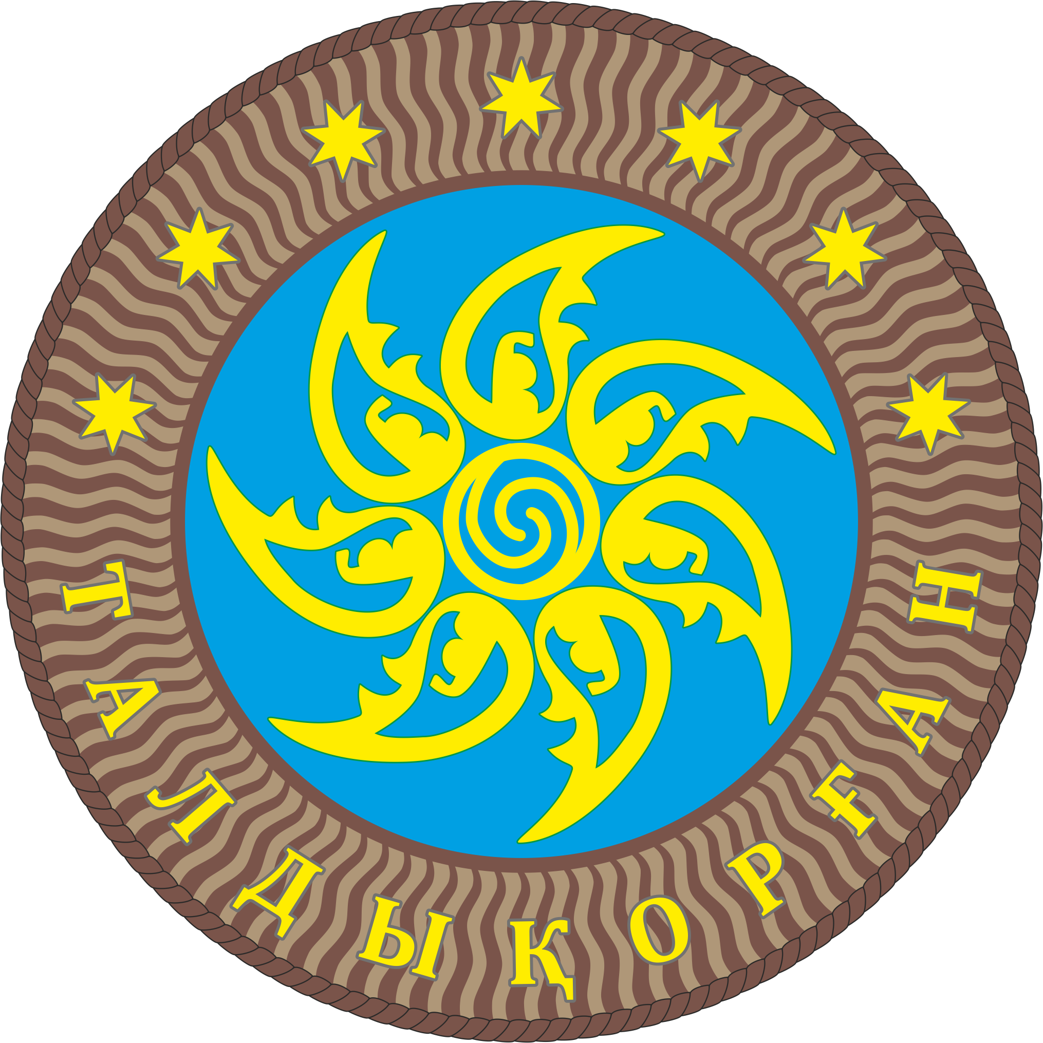 Талдыкорган герб