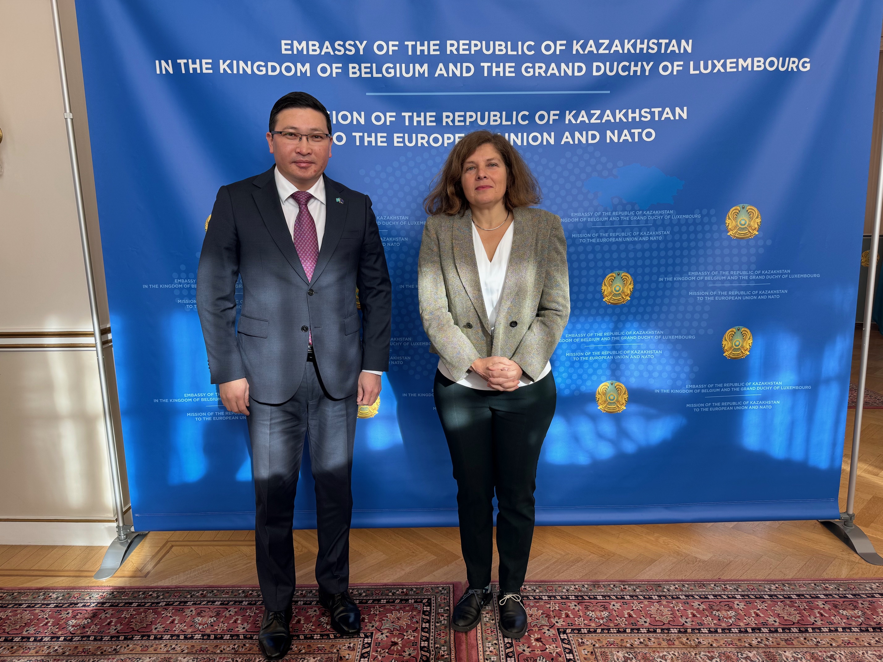 Постоянный представитель Казахстана при ЕС встретился с Региональным директором Управления ООН по Снижению рисков стихийных бедствий