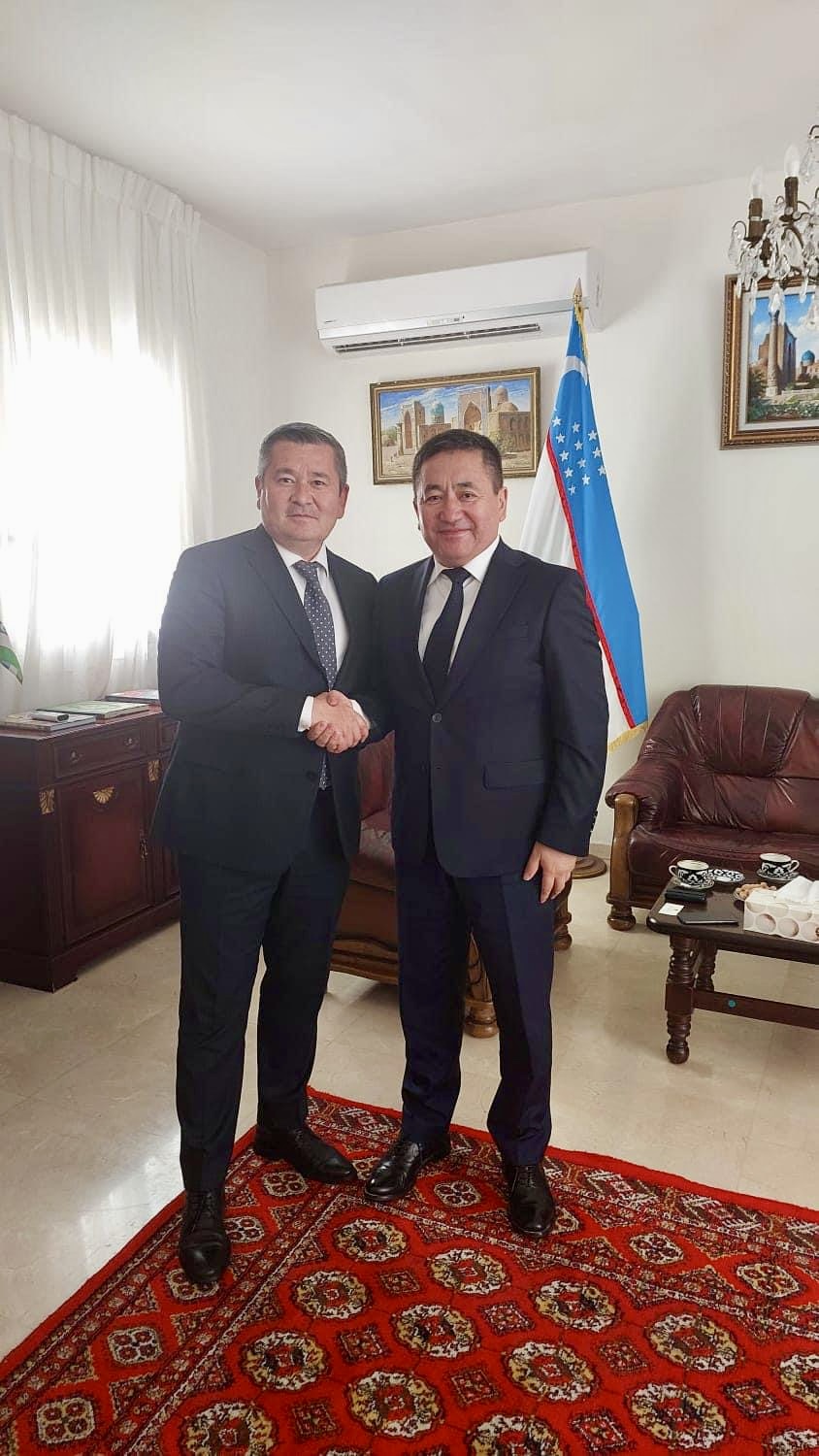 Посол Казахстана посетил Посольство Узбекистана в Израиле