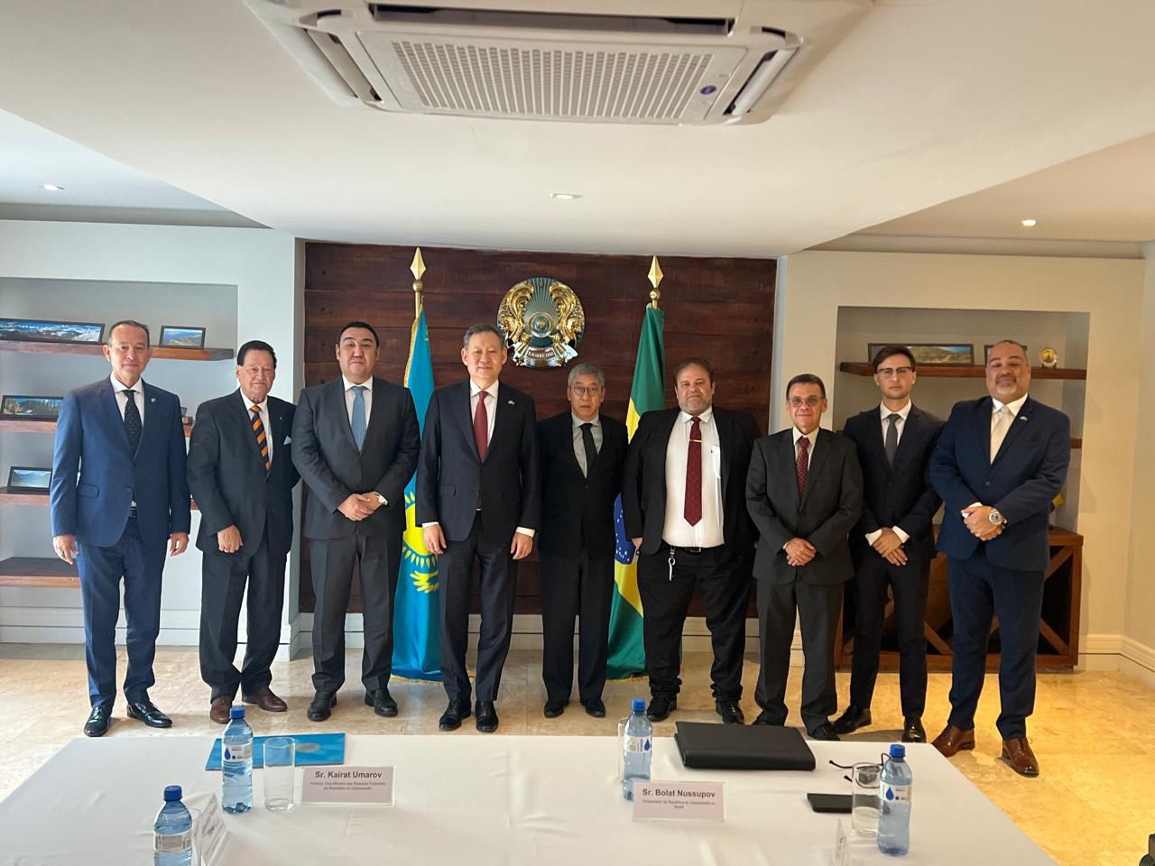 Встреча с Почетными консулами Казахстана в Бразилии
