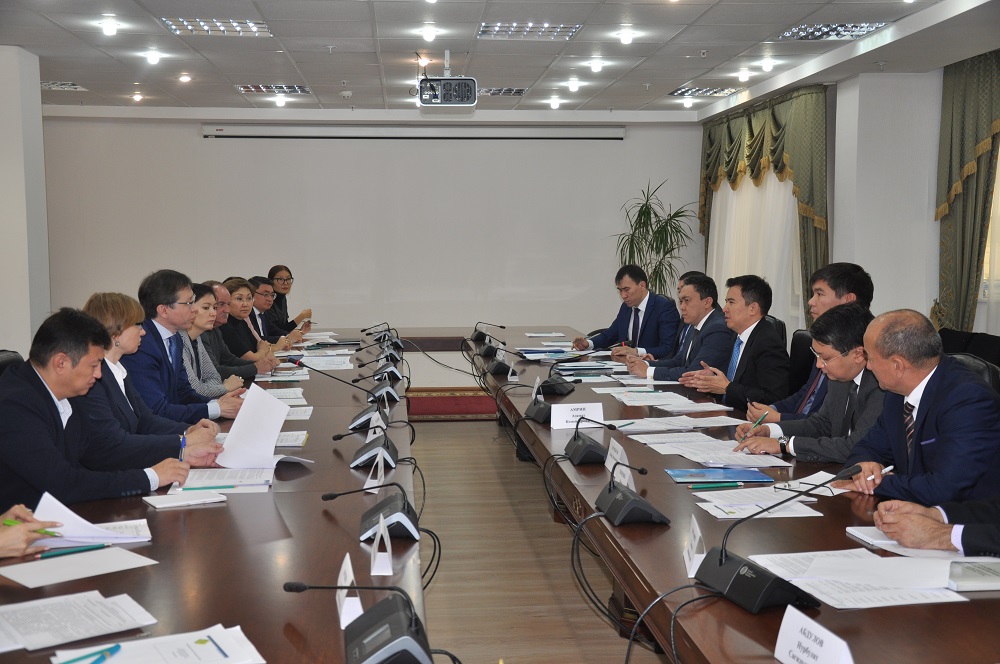 Ұлттық экономика министрлігінде Шетелдік инвесторлар кеңесінің жұмыс тобының отырысы өткізілді