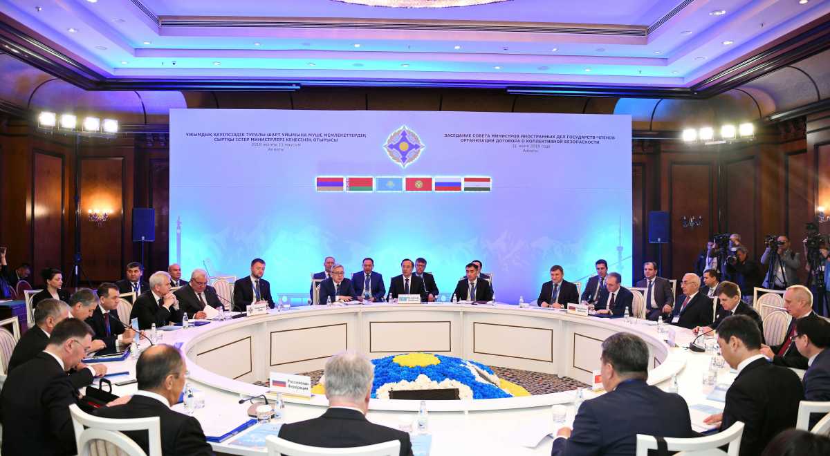 Алматыда ҰҚШҰ Сыртқы істер министрлері Ұйымның Қазақстанның төрағалығымен өтетін алдағы саммит мәселелерін талқылады
