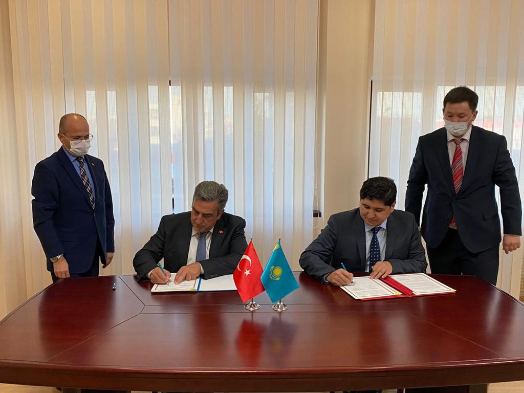 A Memorandum of understanding was signed between Kazakhstan and Turkey in the space sector