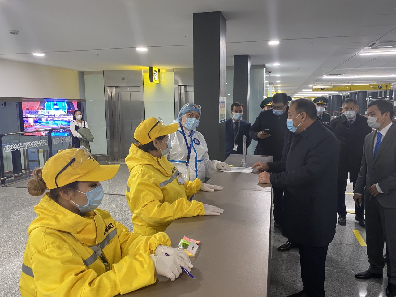 ҚР Премьер-Министрінің орынбасары Ералы Тоғжанов Нұрсұлтан Назарбаев халықаралық әуежайының жұмысын тексерді