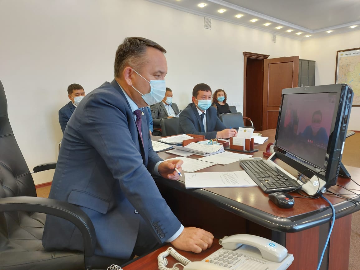Қостанай ауданының әкімі Жансұлтан Таукенов онлайн форматта азаматтарды қабылдады