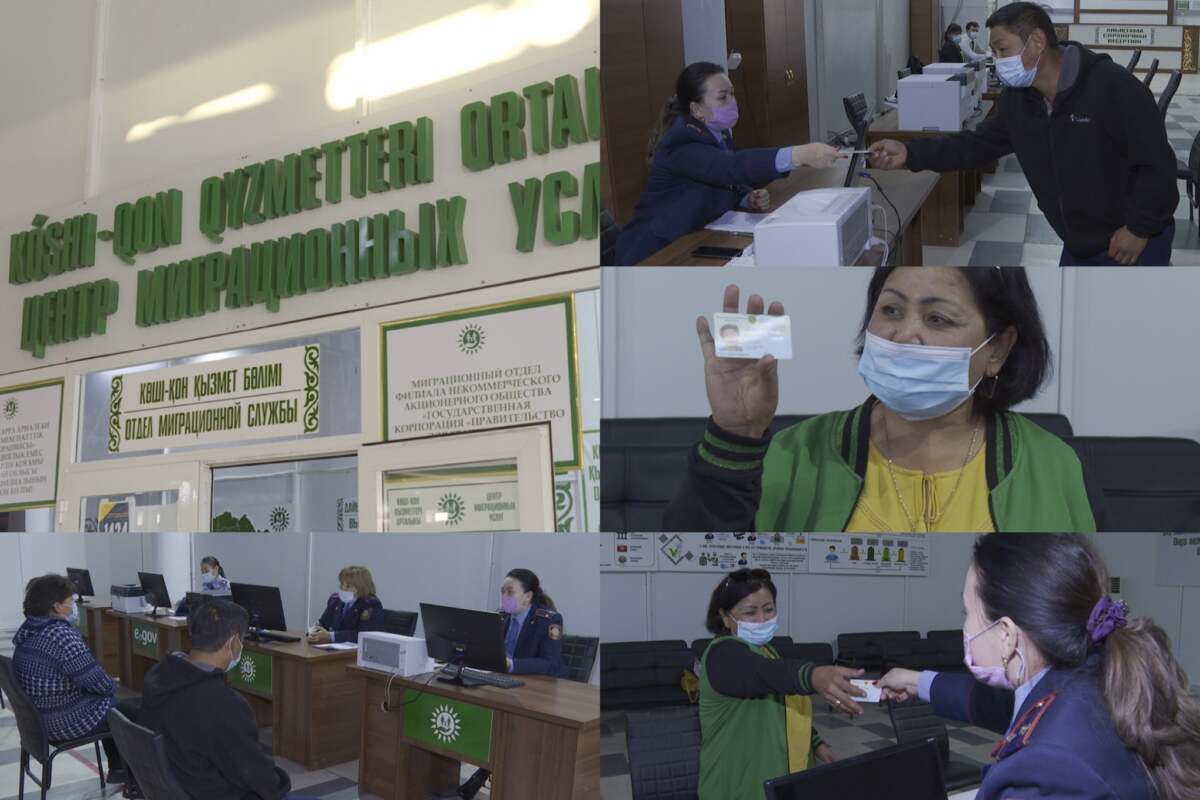 Түркістандық полицейлер туған елге оралған қандастардың төлқұжатын ресімдеуге көмектесті