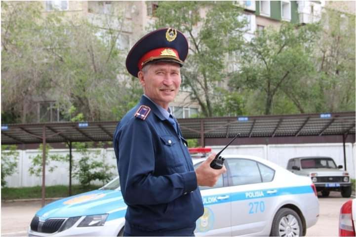 Ақтөбеде “Халық алғысы” медалімен тәртіп сақшысы марапатталды