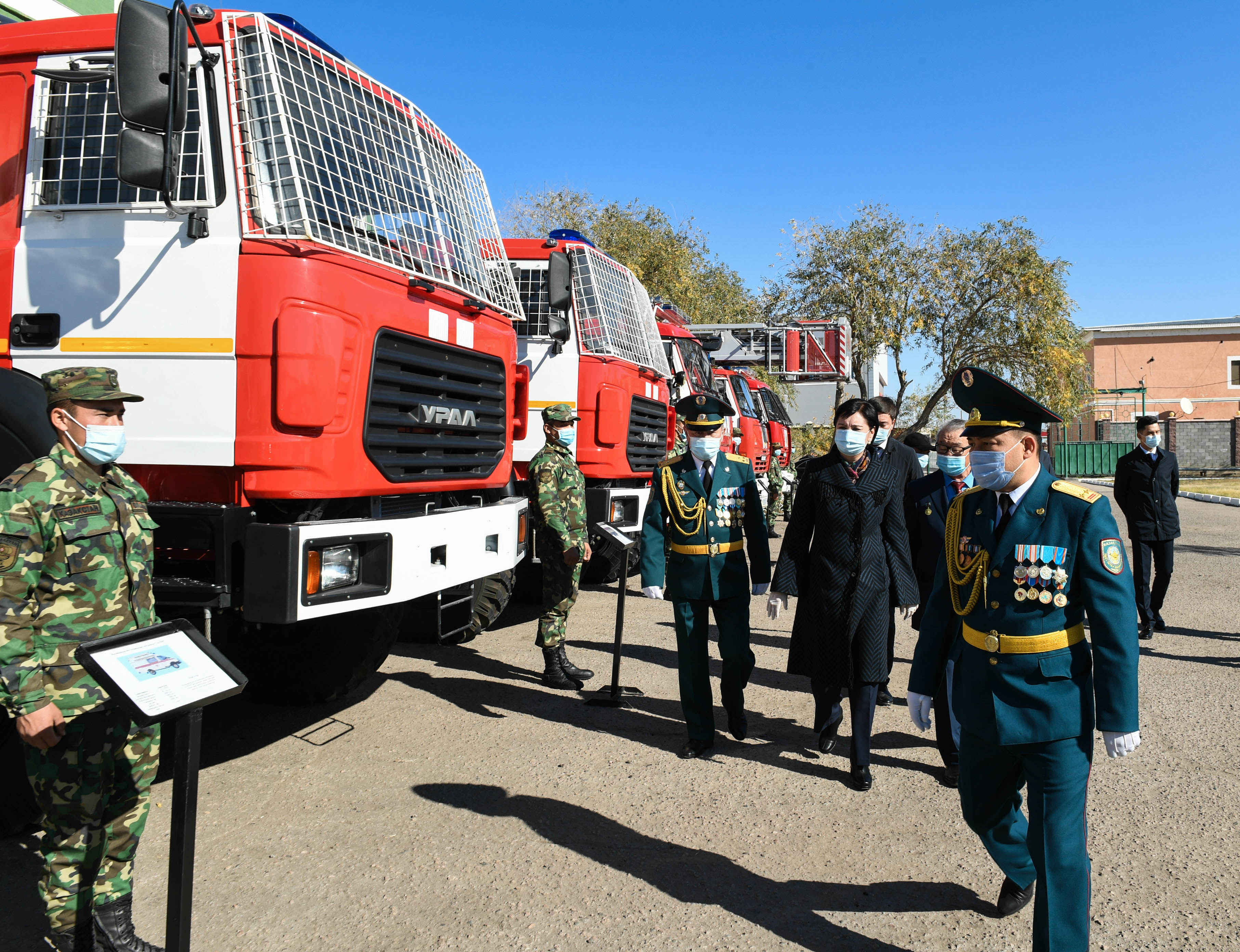 Аймақ басшысы құтқарушылар мен сала ардагерлерін кәсіби мерекесімен құттықтады