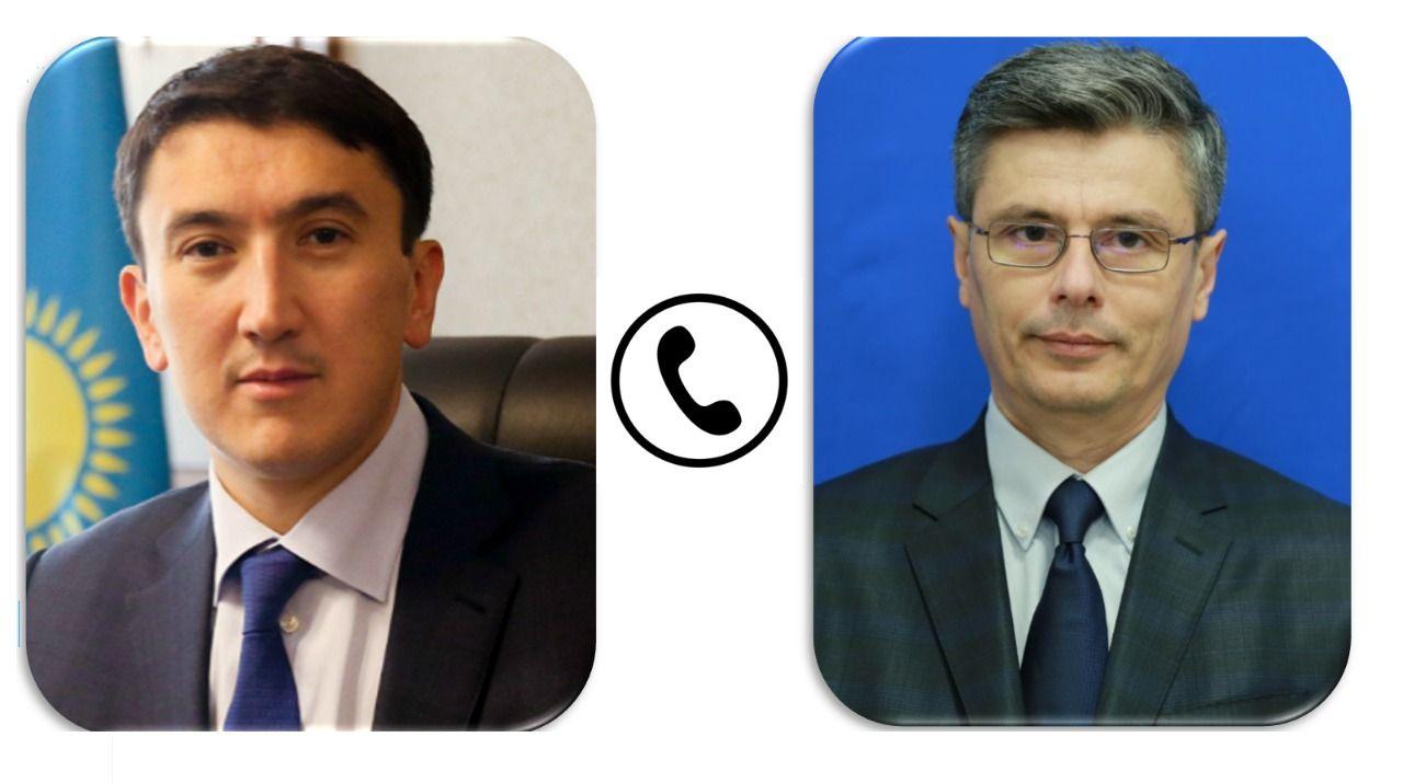 ҚР Экология министрі М. Мырзағалиев пен Румынияның Экономика, энергетика және іскерлік орта министрі Вирджил Попеску телефон арқылы сөйлесті