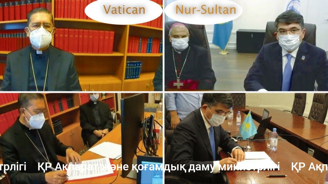 Конфессияаралық және өркениетаралық диалогты дамыту жөніндегі Н. Назарбаев орталығы мен Қасиетті Тақтың Дінаралық диалог жөніндегі Папалық Кеңесі өзара түсіністік туралы меморандумға қол қойды