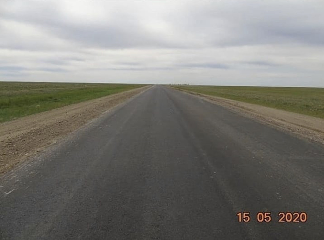 Surveys of construction works on the section of 70-100 km and 100-125 km of the highway of regional significance "Shubarkuduk-UIL-Kobda-Sol-Iletsk" were carried out.