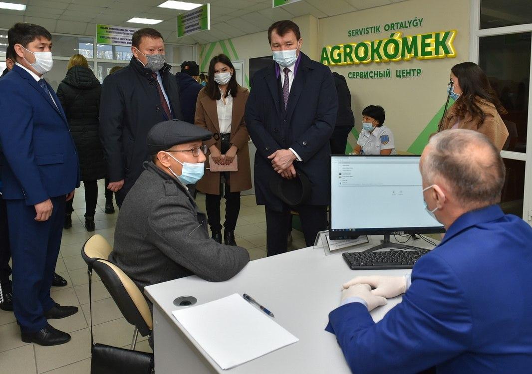 Солтүстік Қазақстан облысында «AGROKÓMEK» сервистік орталығы ашылды