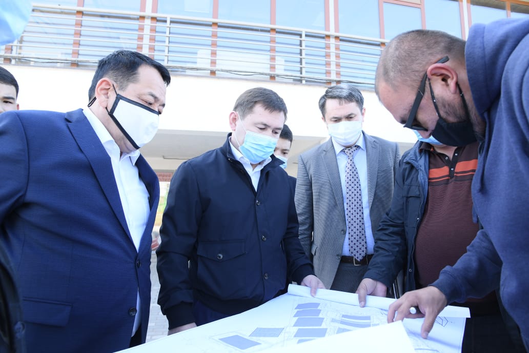 ШЫМКЕНТ: РАБОТЫ ПО БЛАГОУСТРОЙСТВУ НАЦИОНАЛЬНОГО ТЕННИСНОГО ЦЕНТРА БУДУТ ЗАВЕРШЕНЫ В КОНЦЕ ГОДА