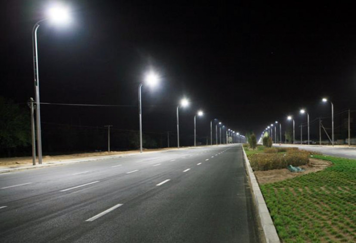 ШЫМКЕНТ: НА 43 УЛИЦАХ ГОРОДА УСТАНОВЛЕНЫ ФОНАРИ ОСВЕЩЕНИЯ