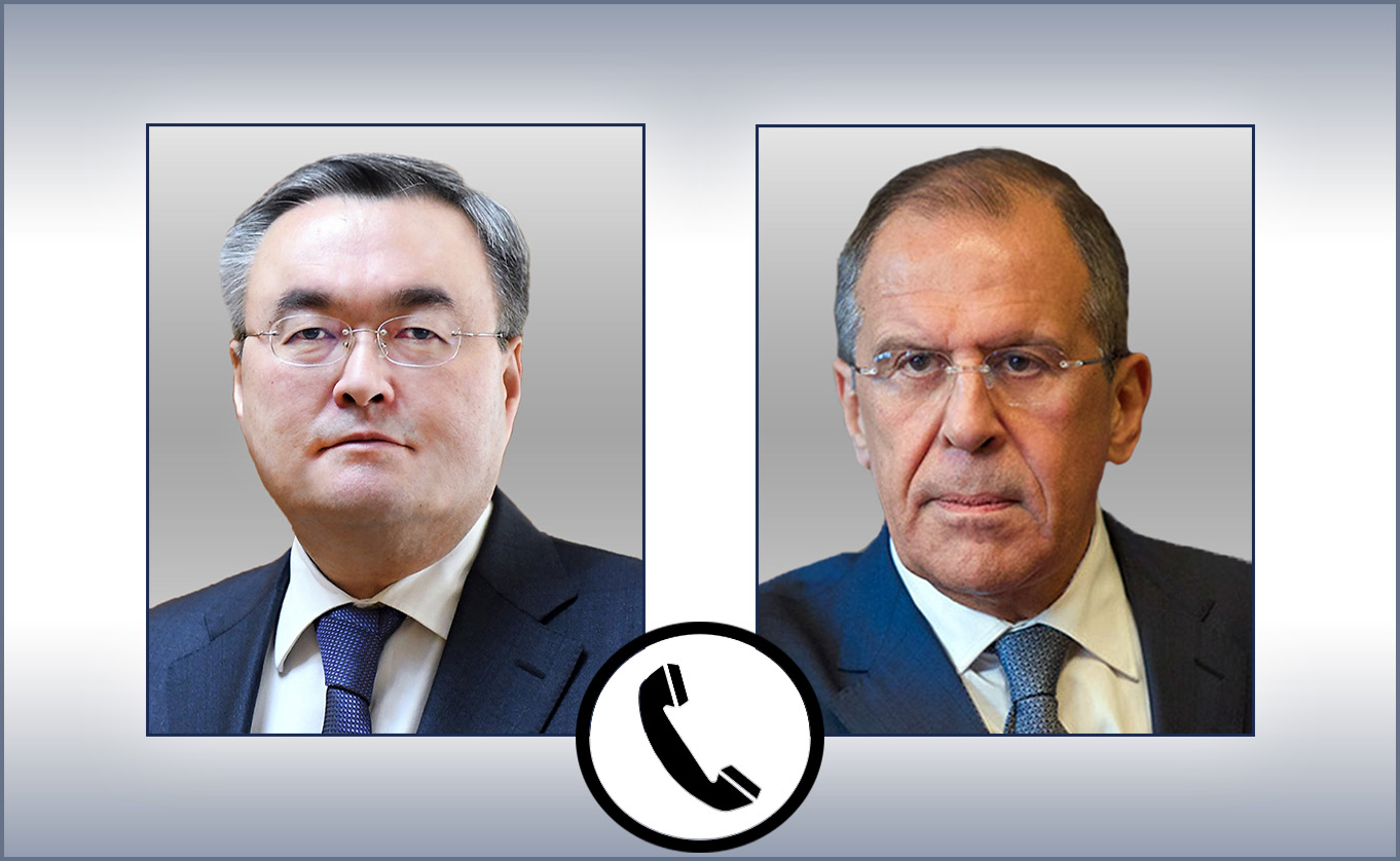 О телефонном разговоре Министров иностранных дел Казахстана и России
