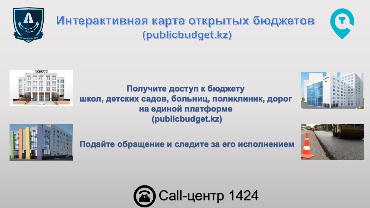 Интерактивная карта открытых бюджетов