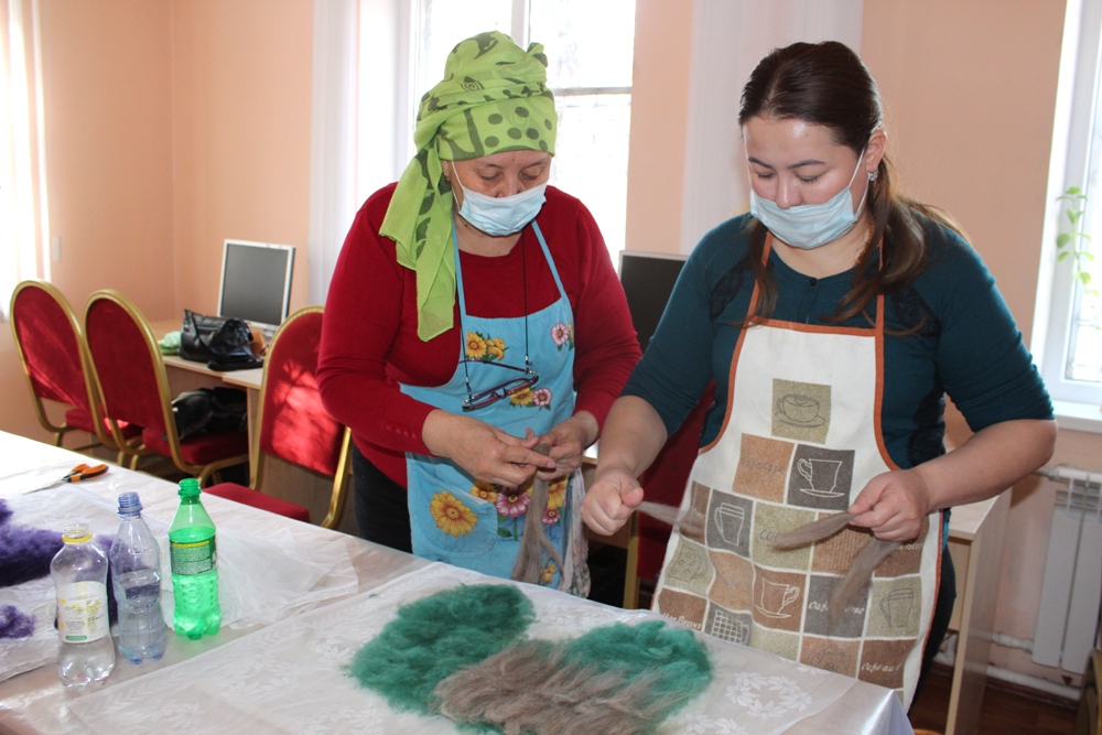 Киіз басу курсы