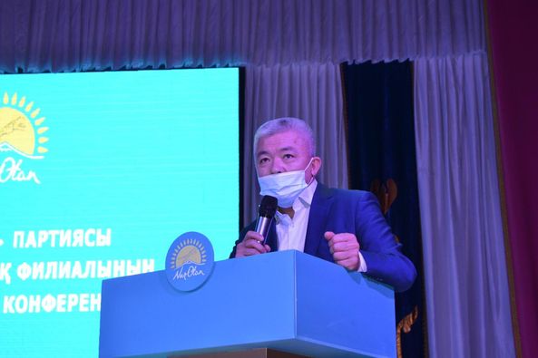 «NUR OTAN» ПАРТИЯСЫ СЫРЫМ АУДАНДЫҚ ФИЛИАЛЫНЫҢ КЕЗЕКТЕН ТЫС ХХІХ КОНФЕРЕНЦИЯСЫ ӨТТІ.