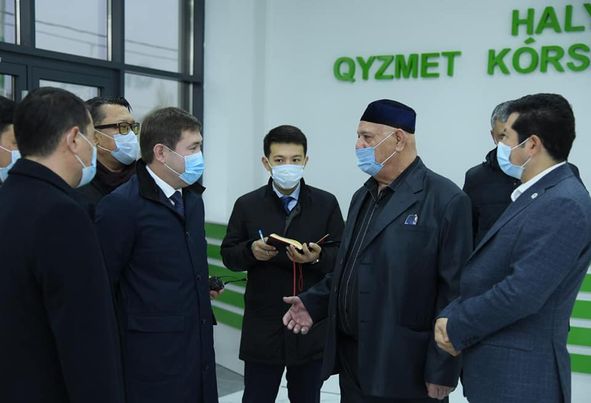 ШЫМКЕНТ: САЙРАМДАҒЫ ХАЛЫҚҚА ҚЫЗМЕТ КӨРСЕТУ ОРТАЛЫҒЫ ЖАҢА МЕКЕНЖАЙҒА КӨШЕДІ
