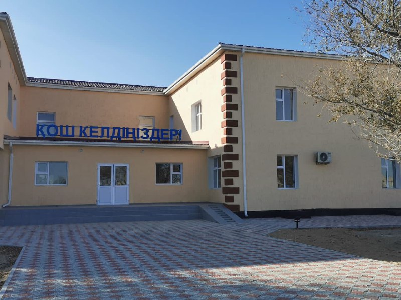 Жетібай ауылындағы ескі мектеп жөндеуден өтті