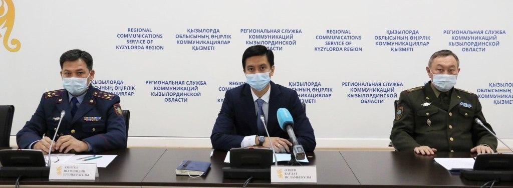 A briefing was held on the following topics: "on road safety and flood prevention measures»