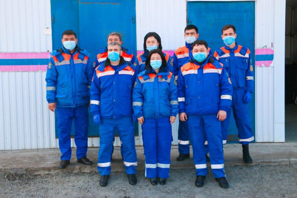 A press tour was held at the Shieli highway medical rescue point
