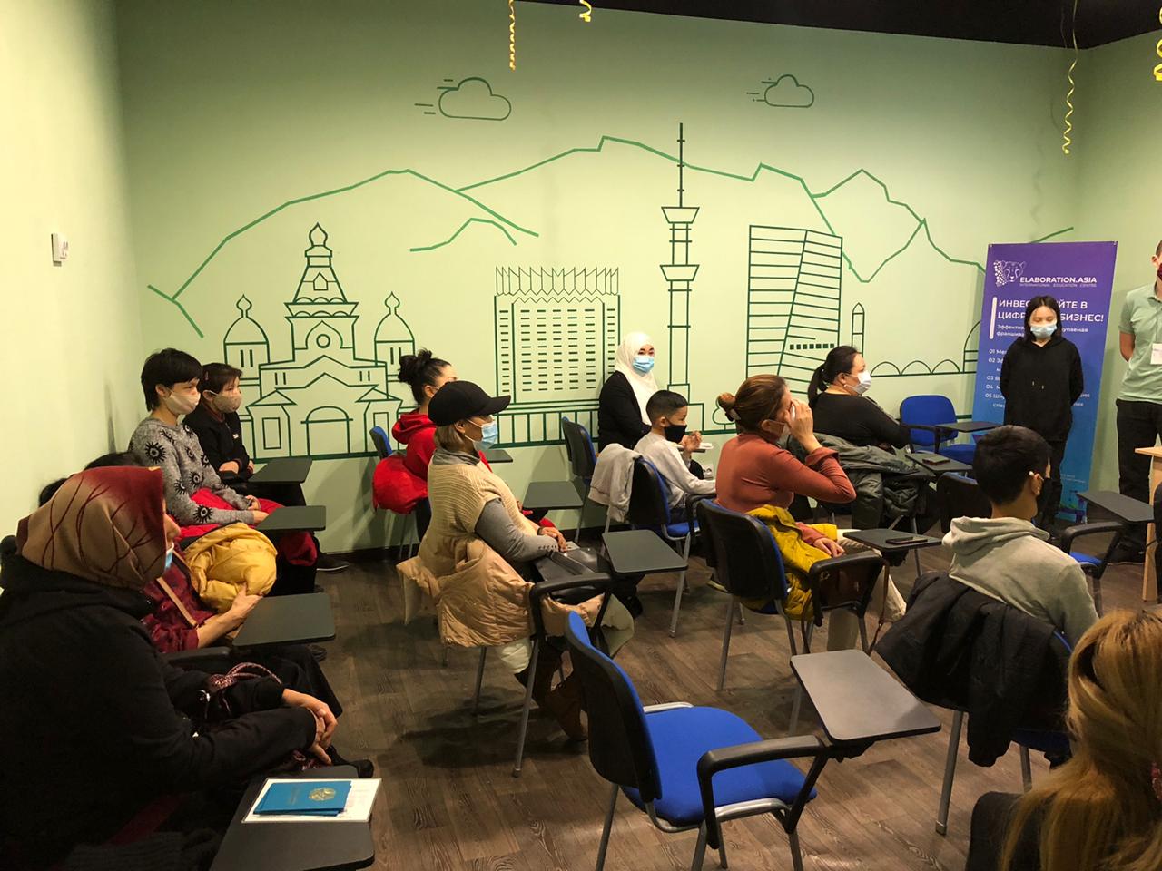 Elab Asia академиясы көпбалалы және әлеуметтік аз қамтылған отбасылар үшін шеберлік сабағын өткізді.