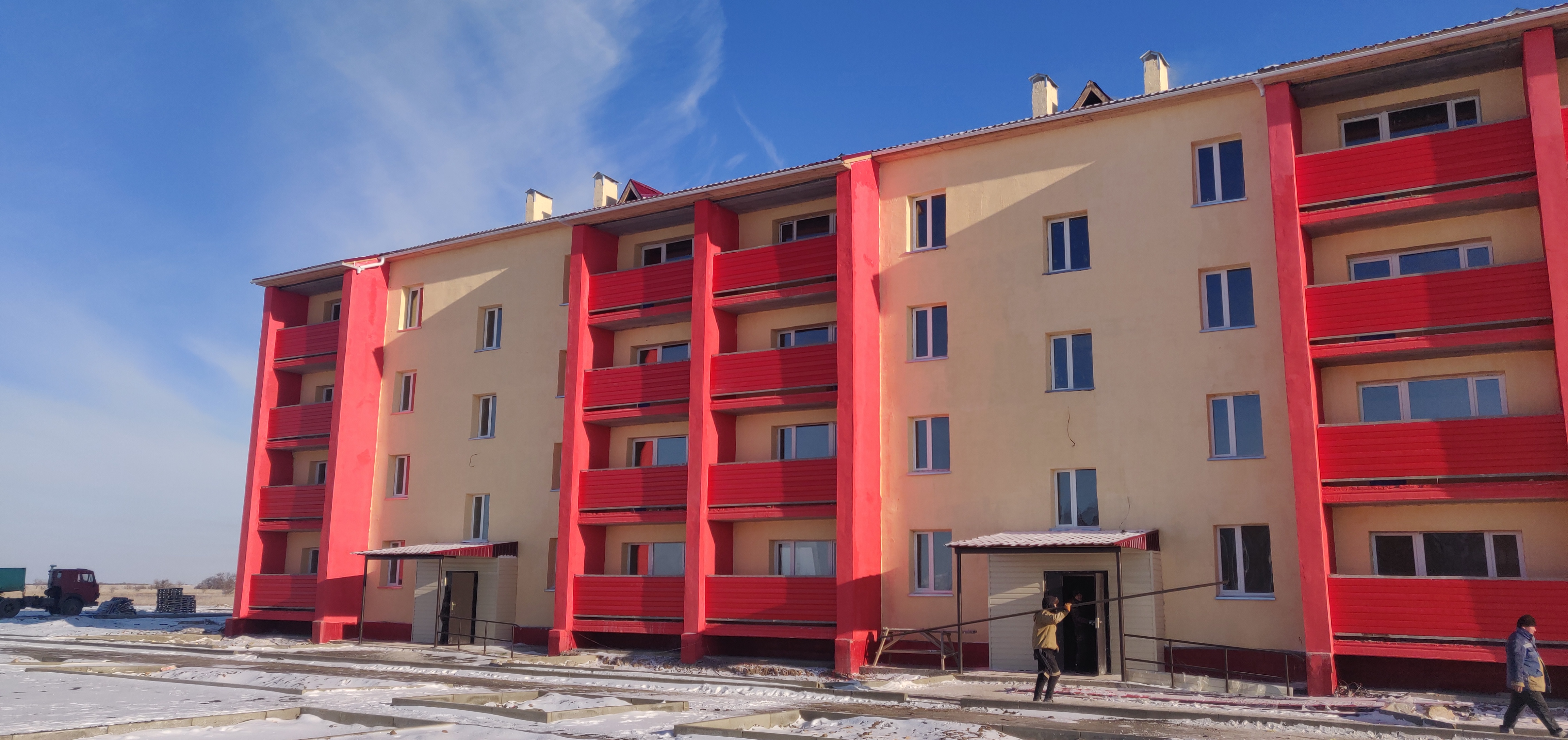 Ақмола облысы Есіл ауданында 45 пәтерлі тұрғын үй салу