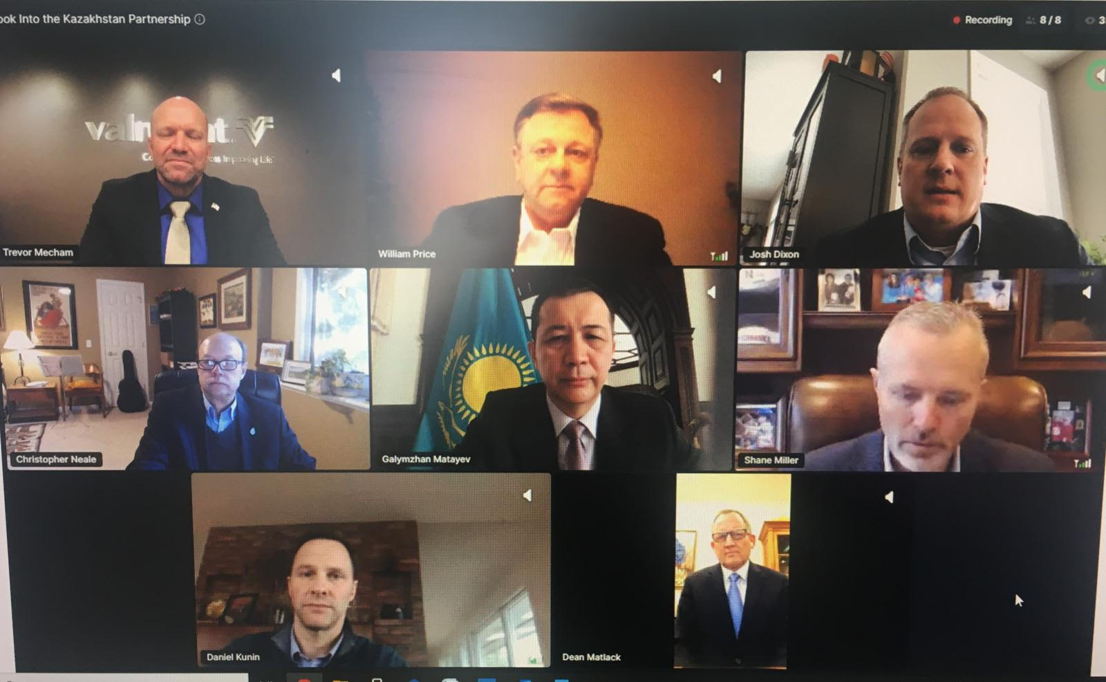 Ambassador Kazykhanov attends “Global Ag Connect” online forum