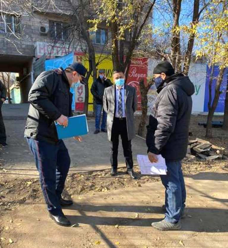 Алмалы ауданында жасыл қорды сақтау бойынша Рейд