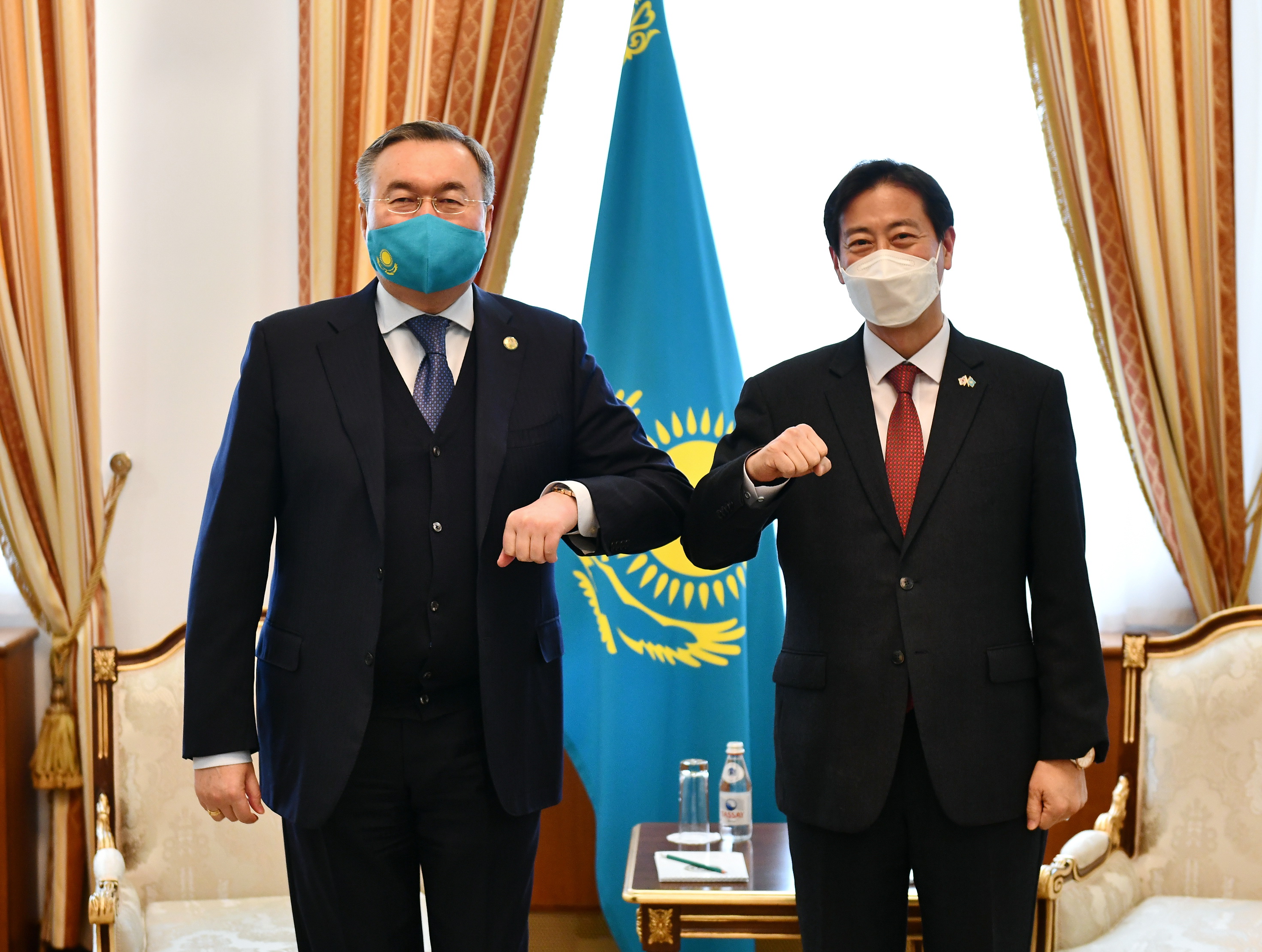 Глава МИД Казахстана принял Посла Южной Кореи