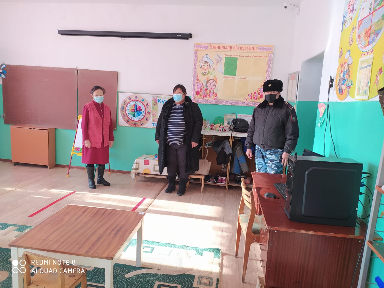Сартерек ауылдық округінде мобильді топ күнделікті рейдтік қадағалау және санитарлық ағарту, түсіндірме жұмыстарын жүргізді