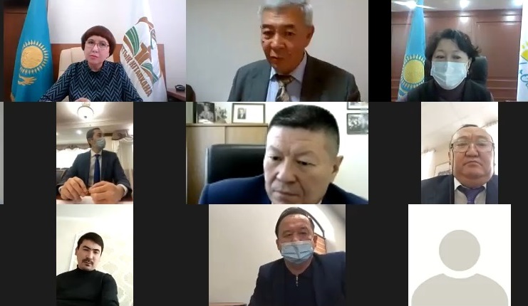 Қазақстан Республикасы Ұлттық кітапханасының директоры Бақытжамал Оспанова Қоғамдық кеңес отырысында баяндама жасады