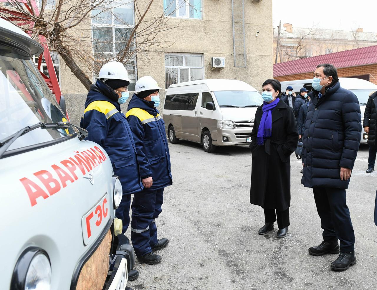 Нурлан Ногаев ознакомился с системой энергоснабжения Кызылординской области