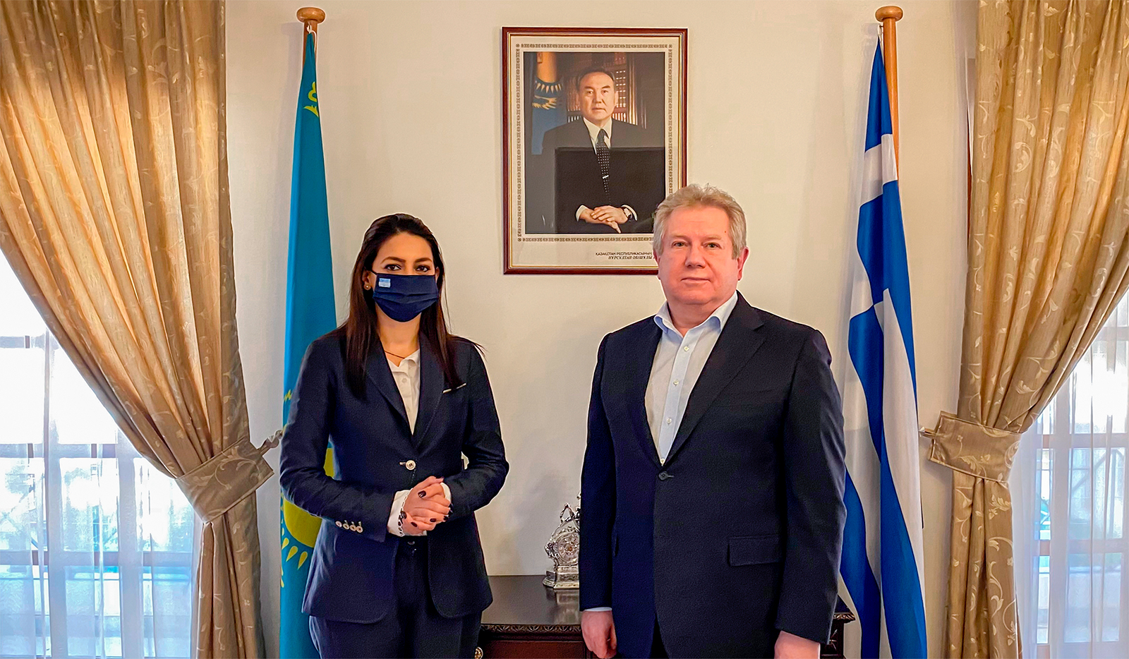 Έλληνίδα βουλευτής με ρίζες από το Καζακστάν υποστήριξε τις προσπάθειες ανάπτυξης σχέσεων Καζακστάν-Ελλάδας