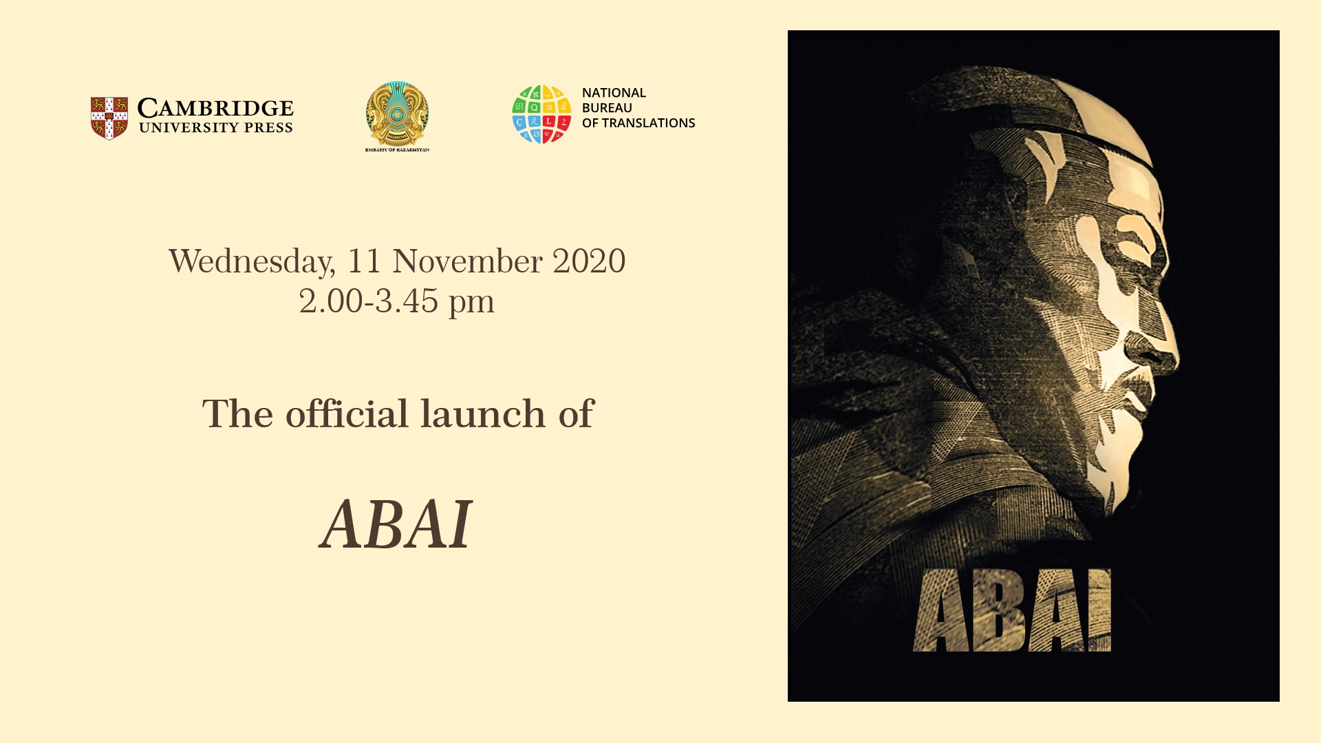Online book launch: ABAI