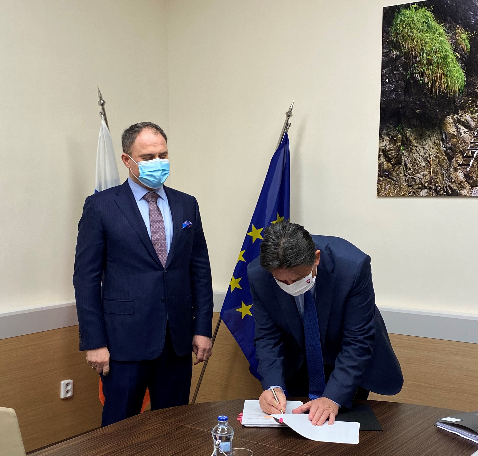 Между Казахстаном и Словакией подписан меморандум о сотрудничестве в области водных ресурсов