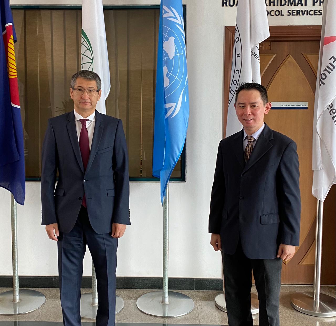 On the meeting of the Ambassador of Kazakhstan with the Undersecretary of the Multilateral Security Division of the Ministry of Foreign Affairs of Malaysia