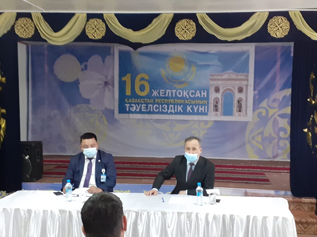 Аудан әкімінің Шығанақ Берсиев атындағы ауылдық округіне іссапары
