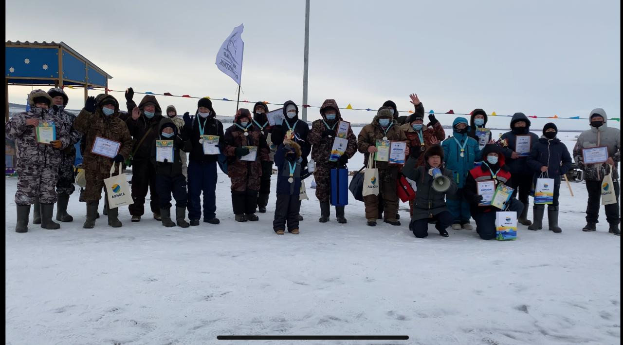 Ice fishing festival