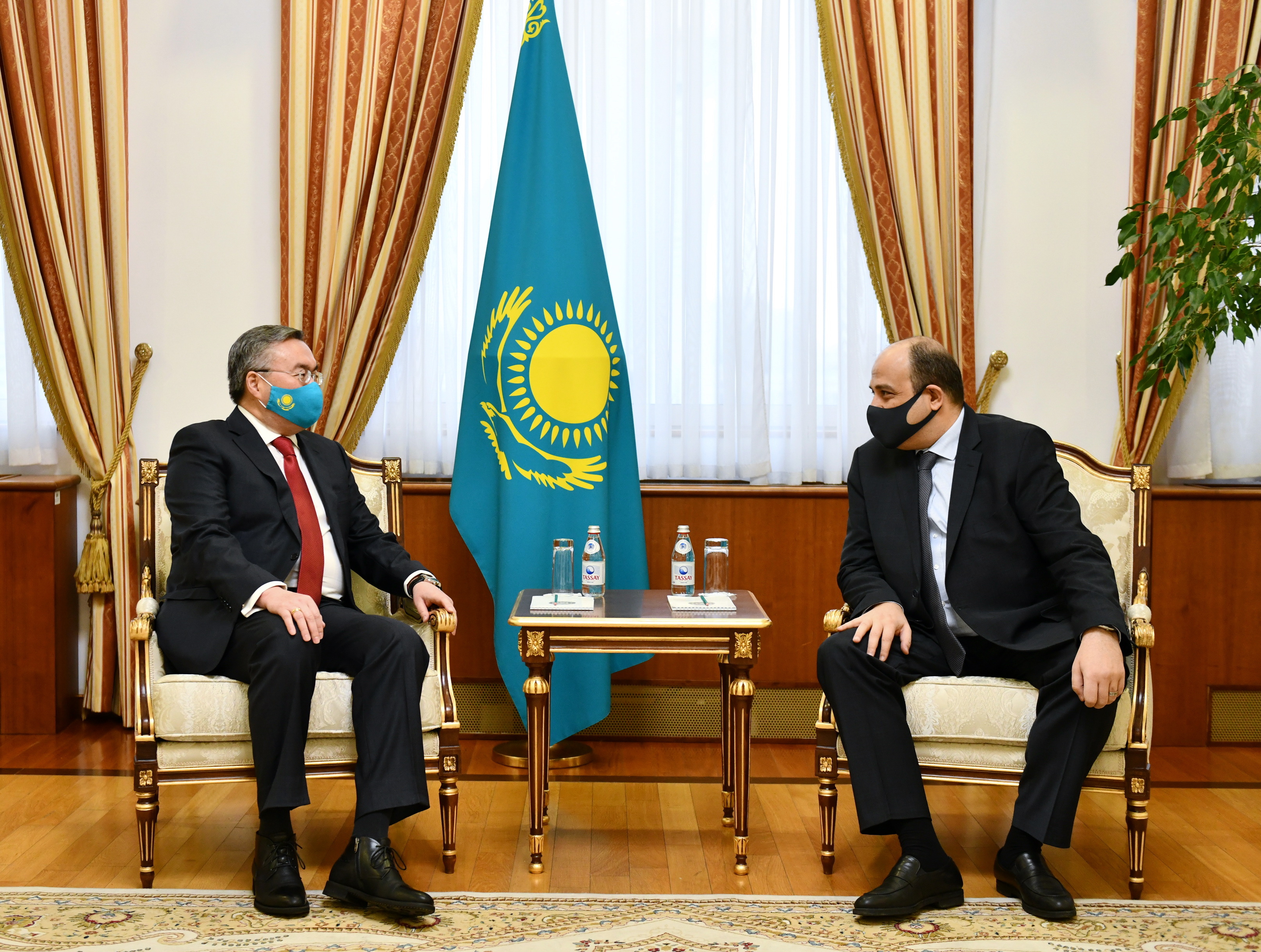Министр принял Посла Армении в Казахстане