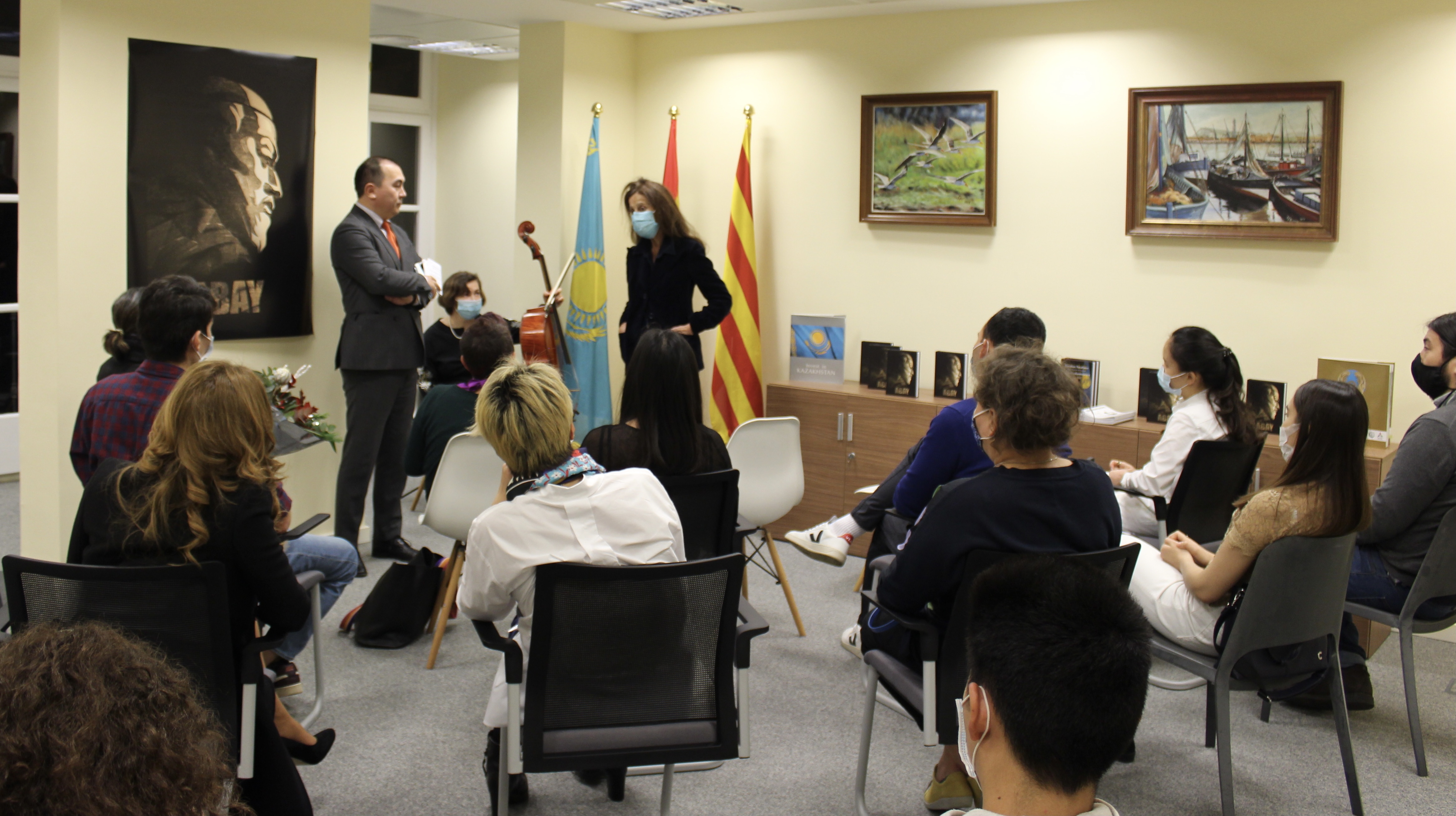 Абай мұрасы барселоналықтар назарына тарту етілді