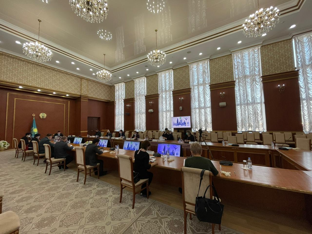 A meeting of the commission for the selection of laureates of the "Kainar" youth prize of the Akim of the Karaganda region was held