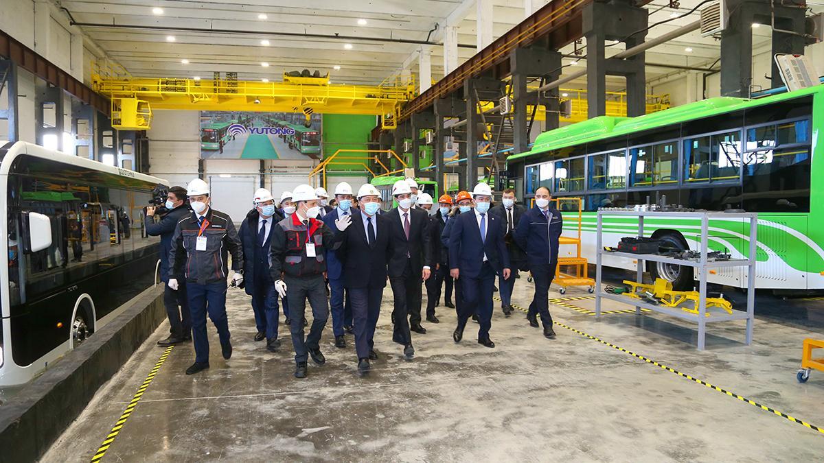 В Карагандинской области начался выпуск автобусов