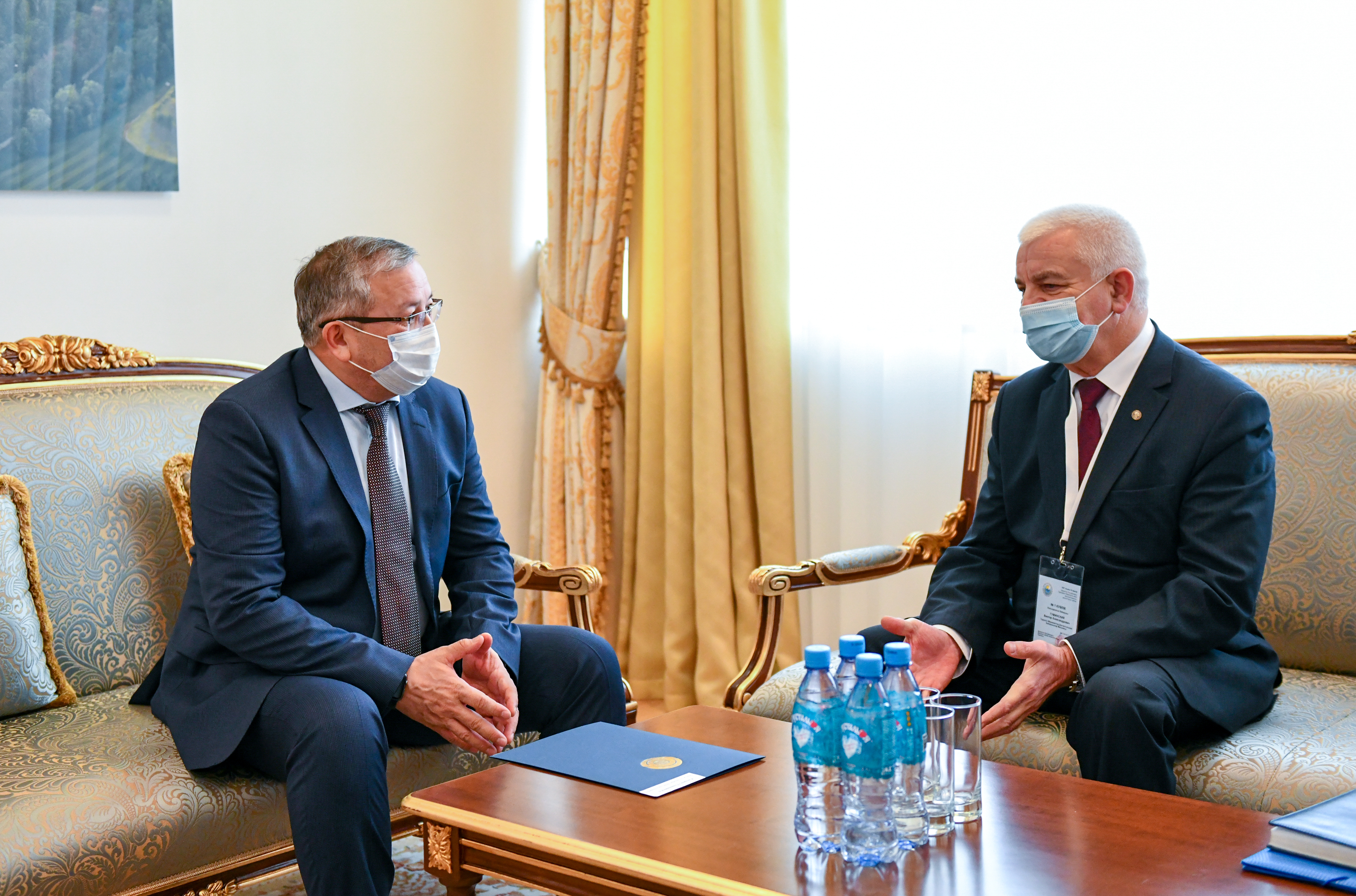 Deputy Minister received a visit from the Head of the CIS Observer Mission