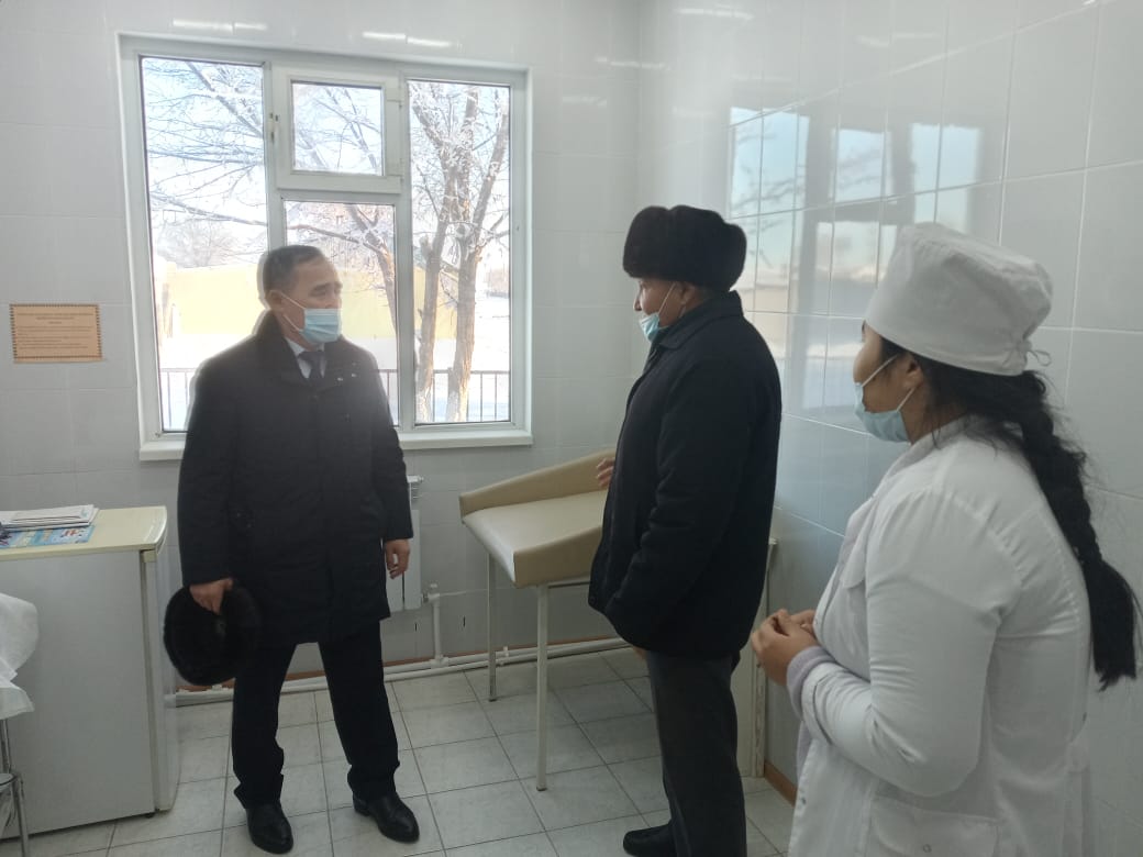 Ойыл ауданының әкімі Қазыбаев Асқар Қайырғалиұлы 23 желтоқсан күні Саралжын және Қайыңды ауылдық округтеріне жұмыс сапарымен барды