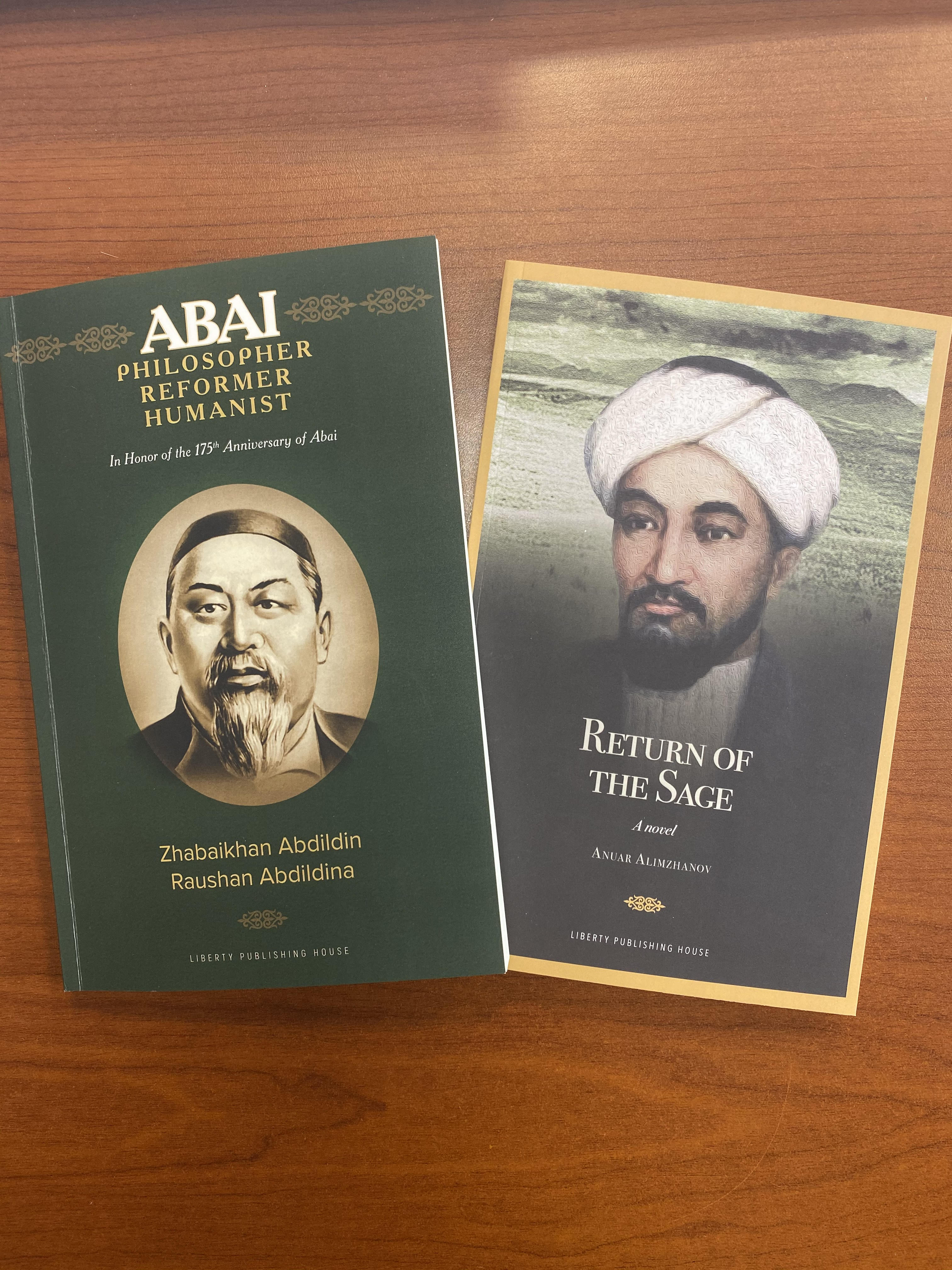 Америка Құрама Штаттарында Әл-Фараби және Абай туралы кітаптардың таныстырылымы өтті