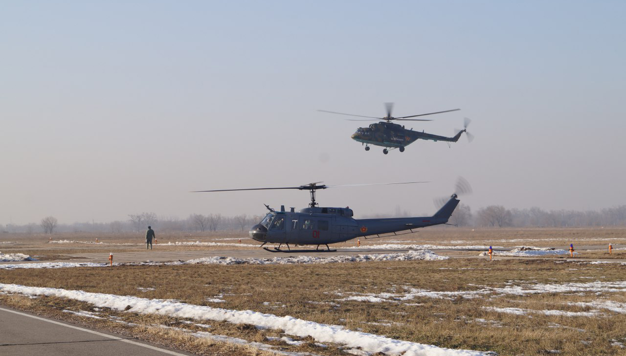 В Алматы проходят командирские полеты