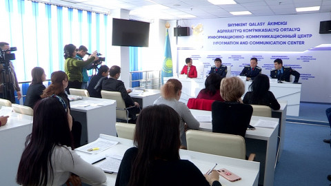 Прокуратура города Шымкента организовала пресс-конференцию по итогам 2019 года